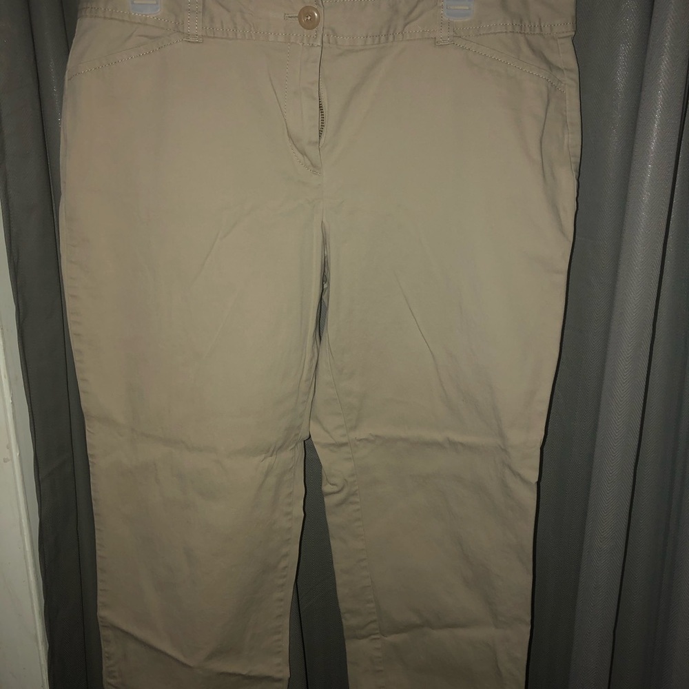 Loft crop pants